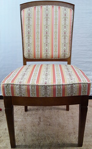 ダイニングチェアの張り替え後