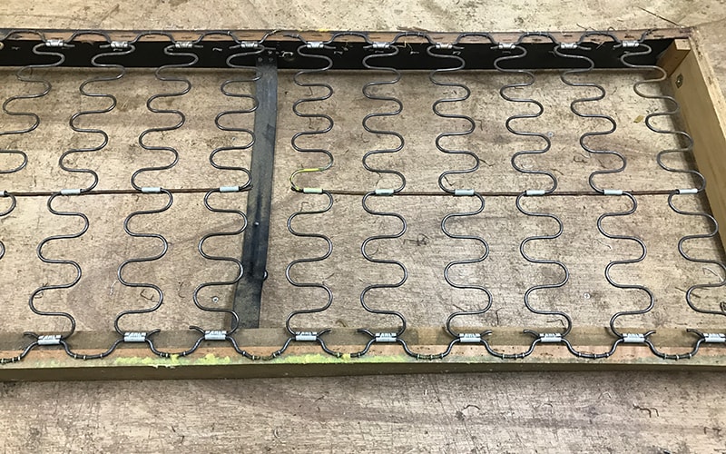 バネの釣り直し