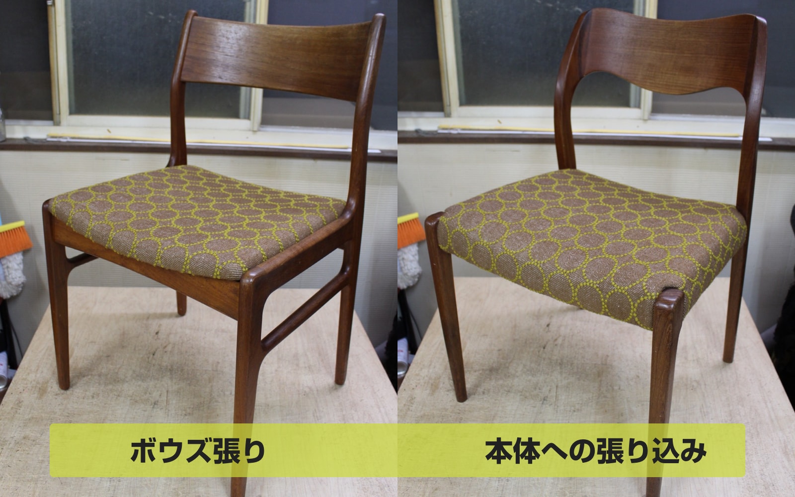 ベタ張りと張り込み