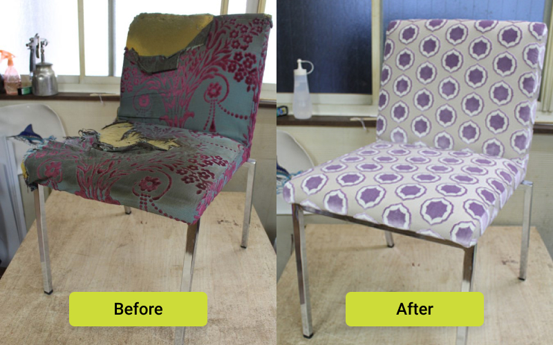 美容室からの張替えのご依頼